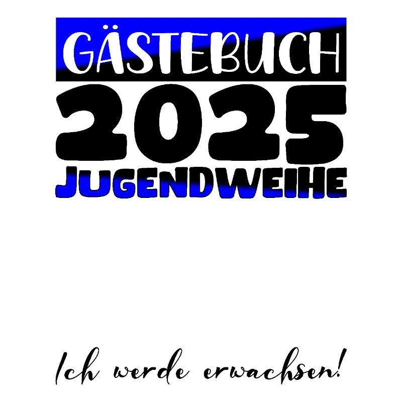 Jugendweihe 2025 Gästebuch Geschenk Mädchen Jungen