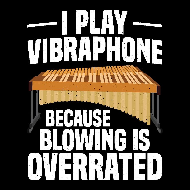I play vibraphone because blowing overrates
