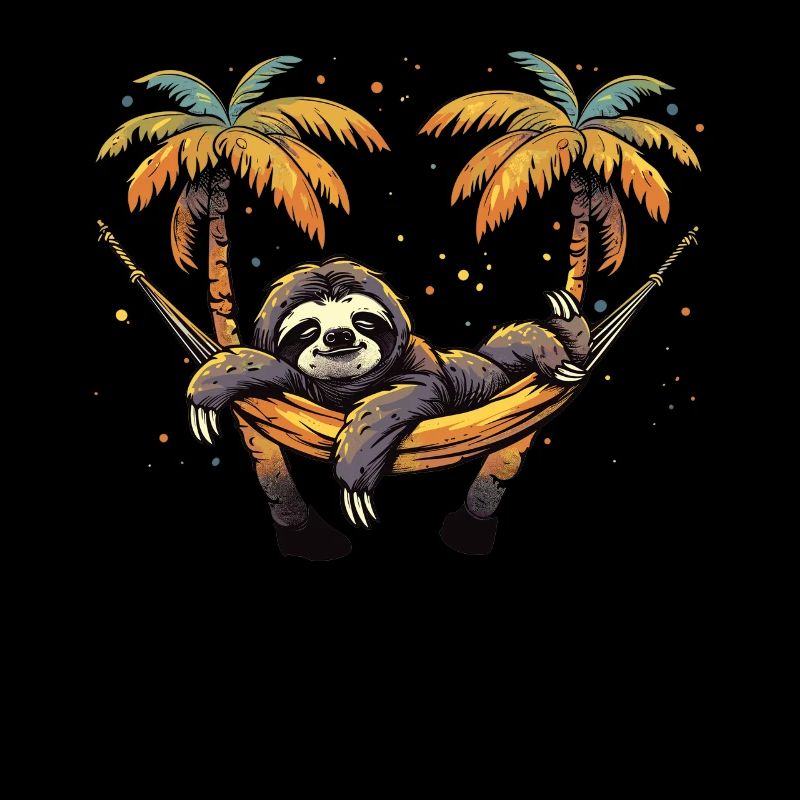 Sloth Hammock, Beach, Chill