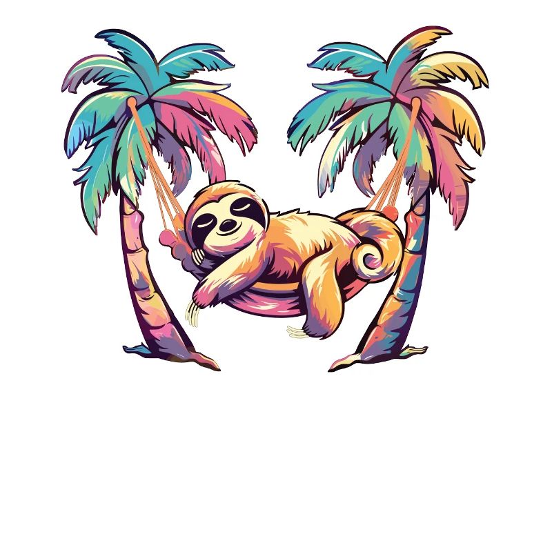 Sloth Hammock, Beach, Chill