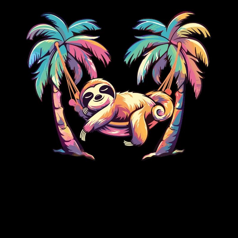 Sloth Hammock, Beach, Chill