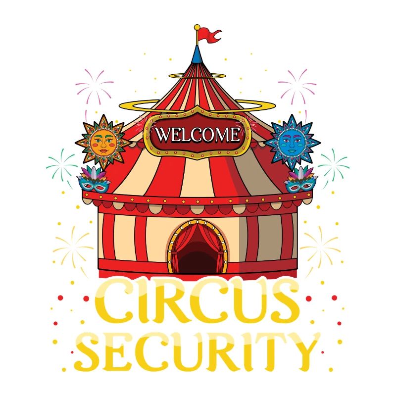 Carnival Welcome Circus Security Mask Sun