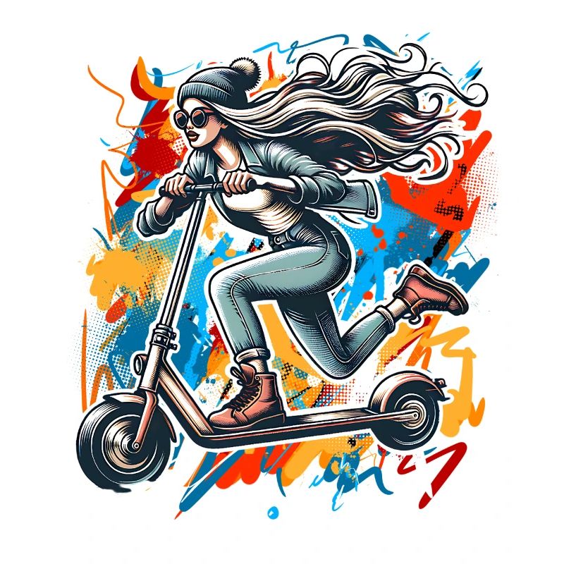 Tretroller E-Scooter E-Roller