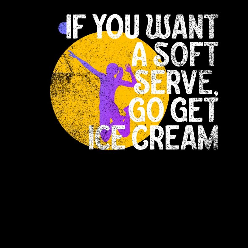 Wenn Sie ein Softeis wollen, holen Sie sich Eis