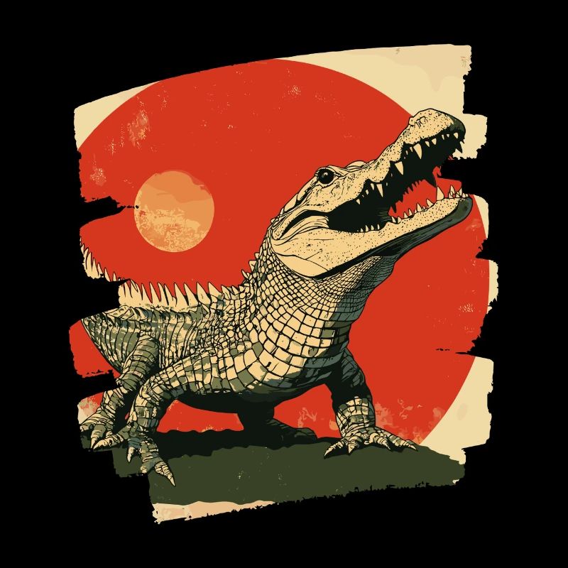 Crocodile Retro