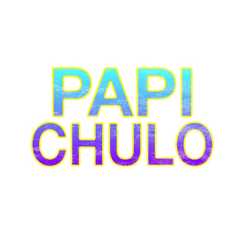 Papi Chulo - Lettrage élégant
