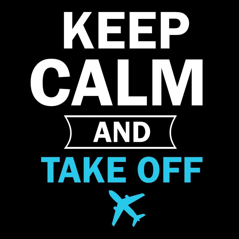 Keep Calm And Take Off Fun Vacation