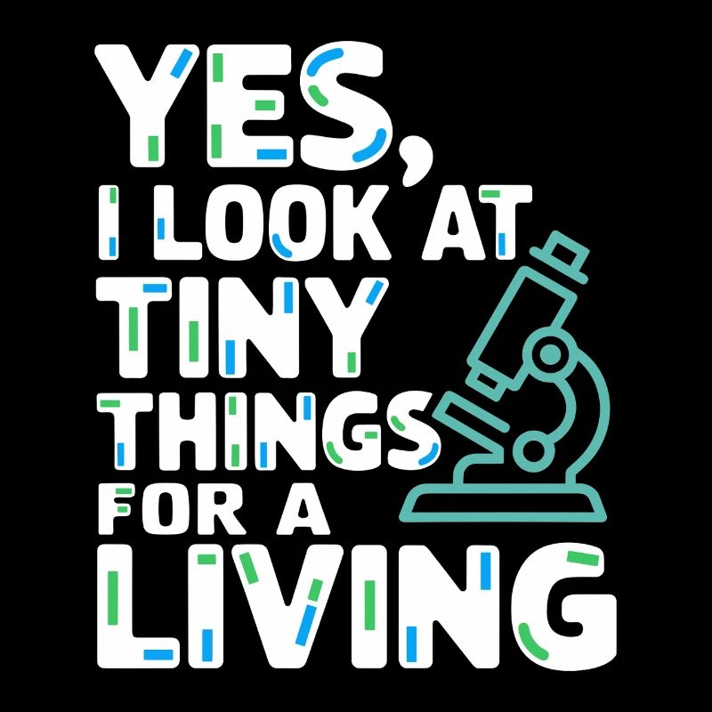 Microscope Enthusiast Lab Technician Science