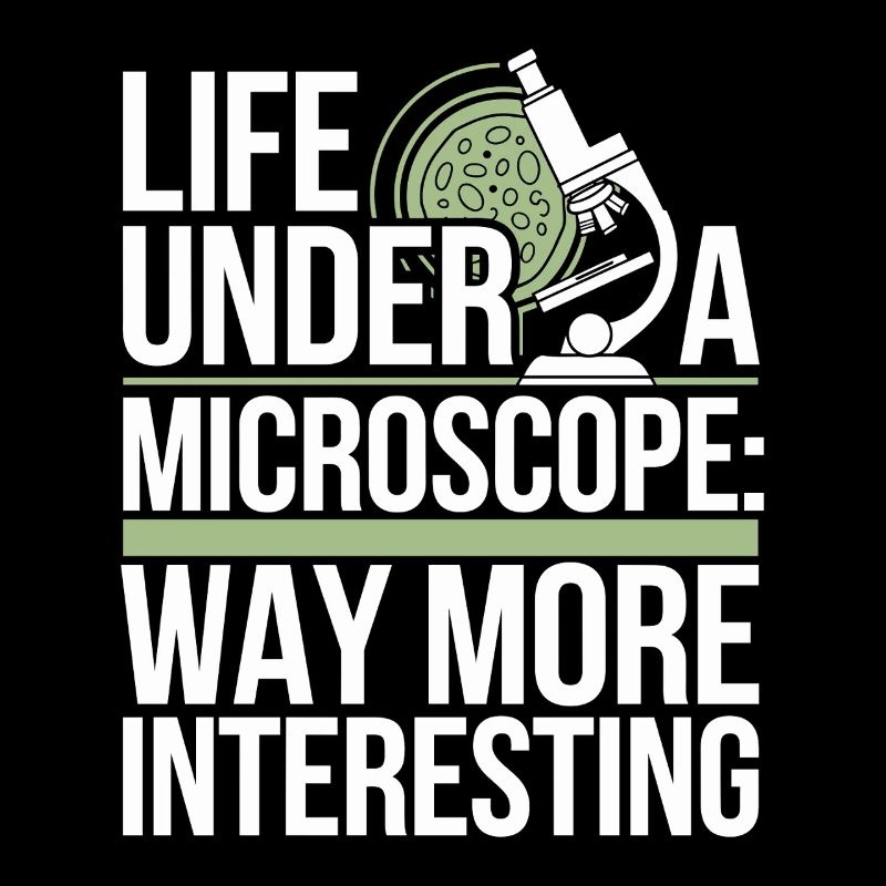 Microscope Enthusiast Lab Technician Science