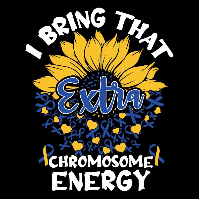 I bring this extra chromosome energy down with it