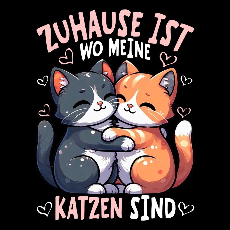 Katzen Mama Muttertag Elternteil Mama