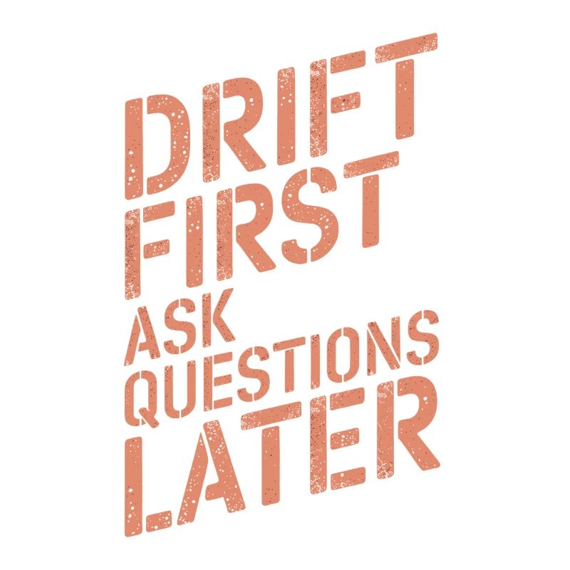 Drift automobile, course automobile, drift automobile