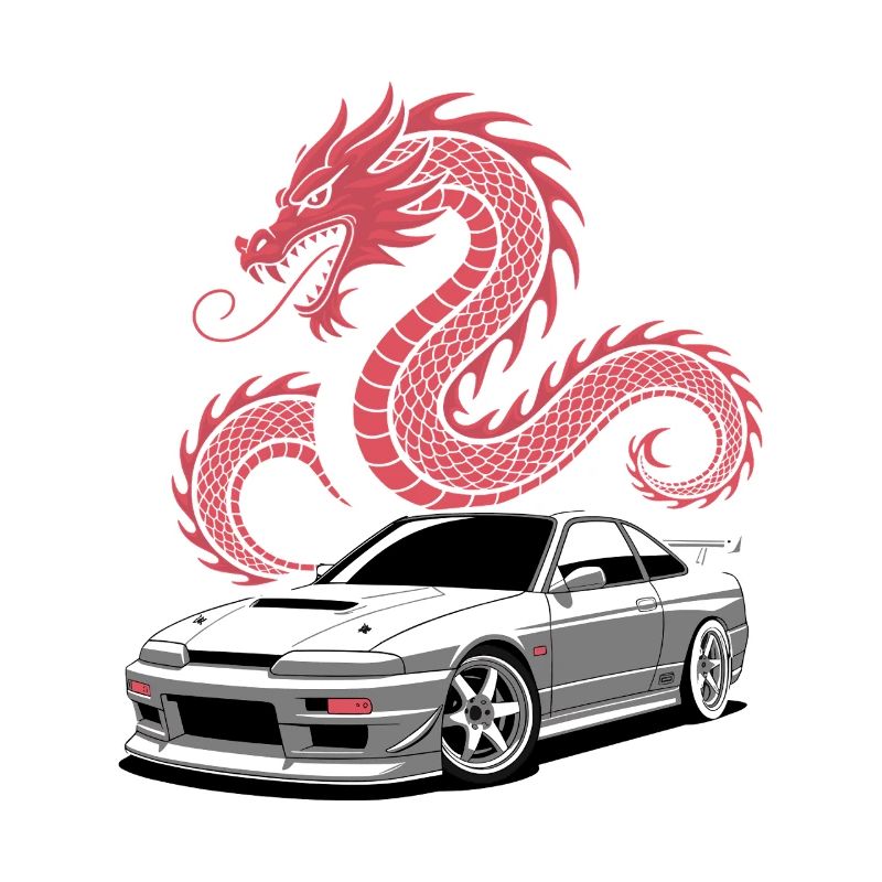Drift automobile, course automobile, drift automobile
