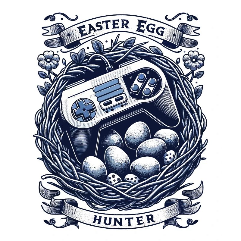 Easter Egg Hunter Gaming Retro Controller