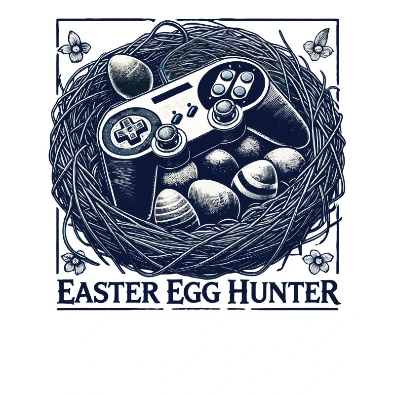 Gaming Easter Egg Hunter Retro Video Game