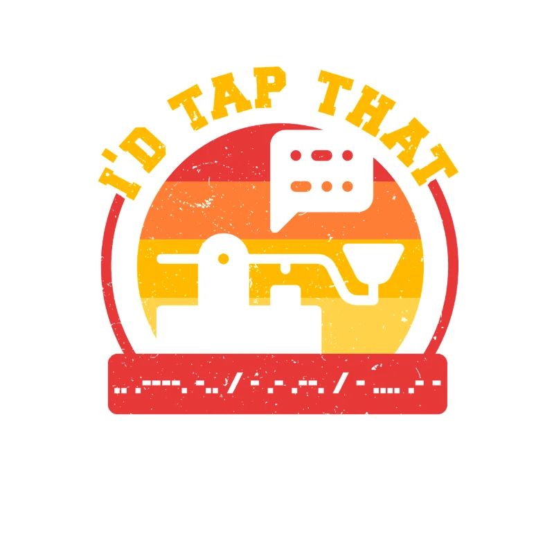 Morsecode Morse Code I'd Tap That