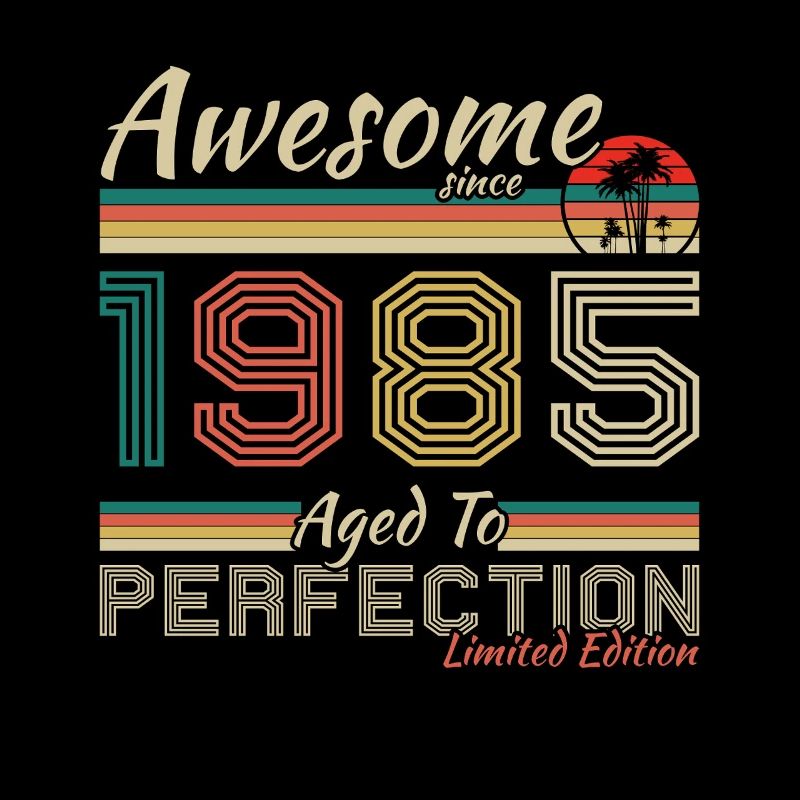 1985 Vintage-Retro-Geburtstagsgeschenk