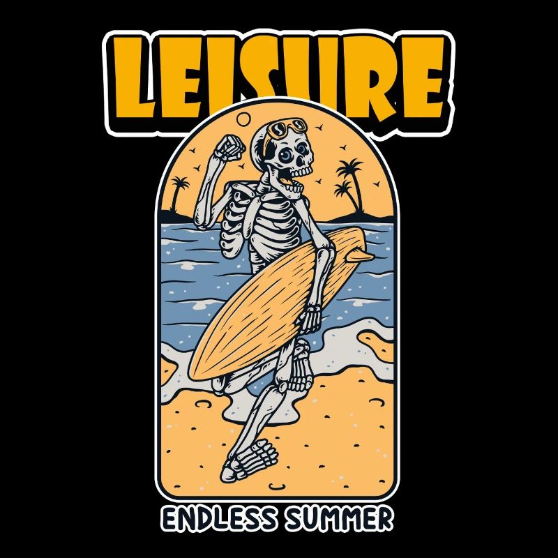 Skeleton Beach Surfeur