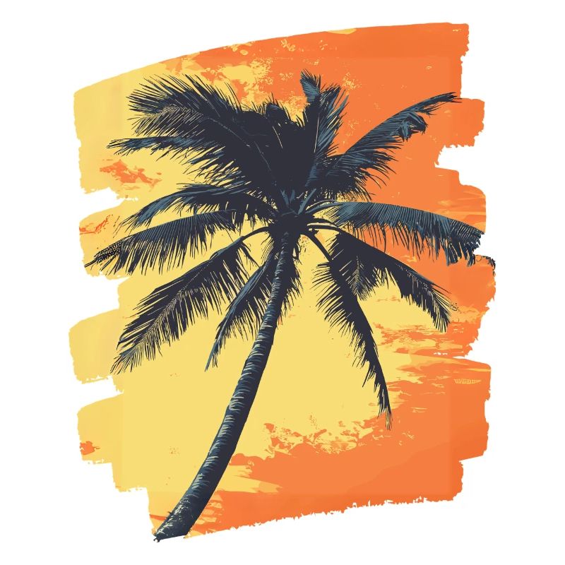 Palm Tree Sunset Summer