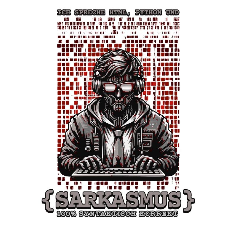 Je parle HTML, Python et sarcasme