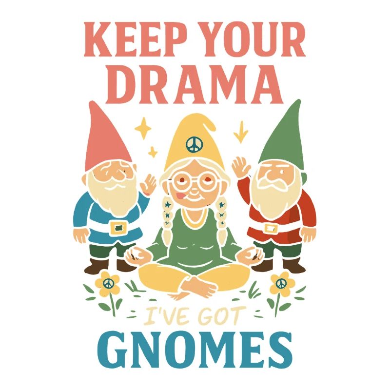 Garten Zwerg Oma: Eigenwilliger Gnomecore,
