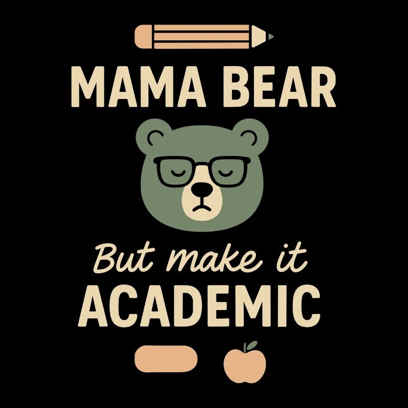 Homeschool Mom Mama Bear Homeschooling Gift