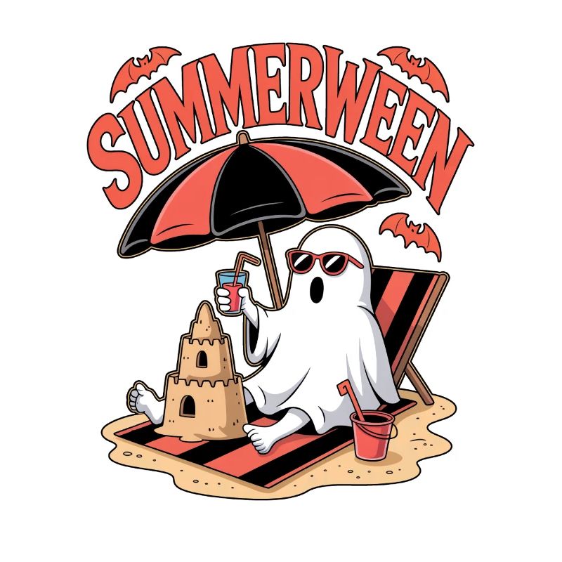 Summerween Halloween Ghost
