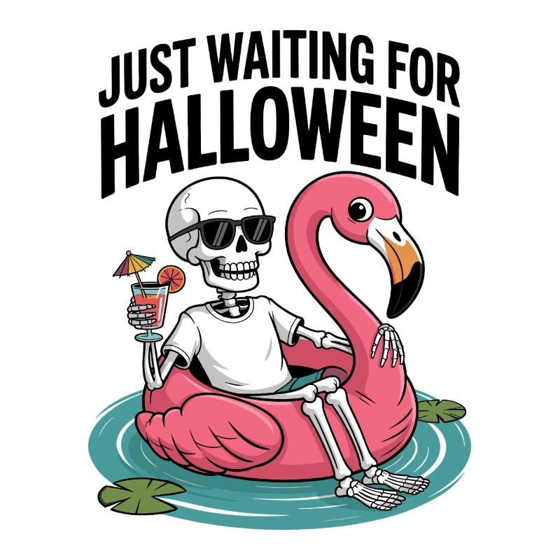 Sommerween: Wait for Halloween with Skeleton