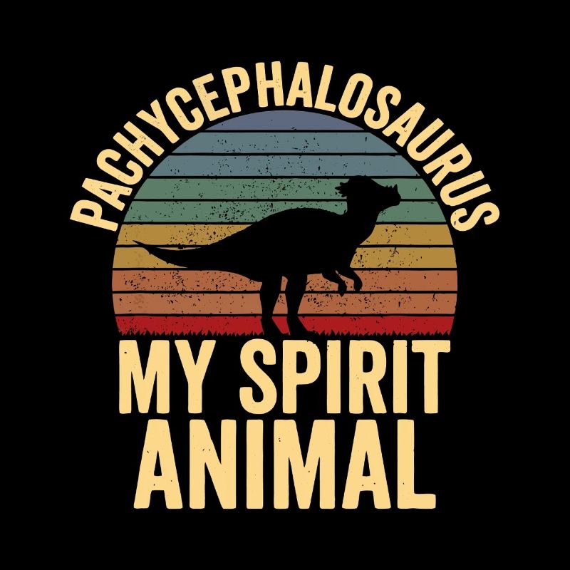 Dicker Geist: Dinosaurier-Tee