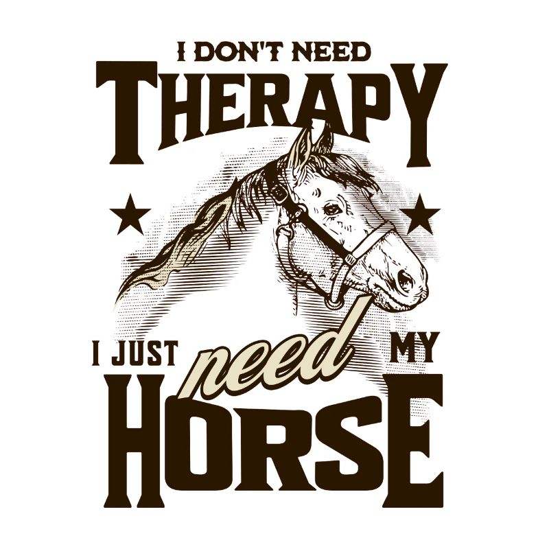 Pferdetherapie-Humor