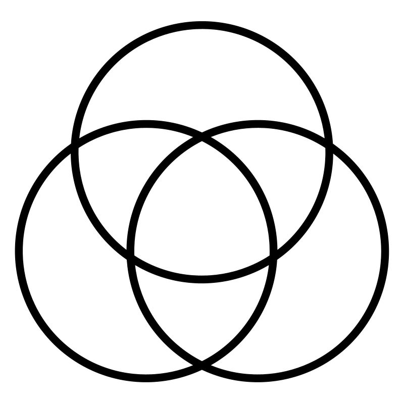 Three circles graphic DICK