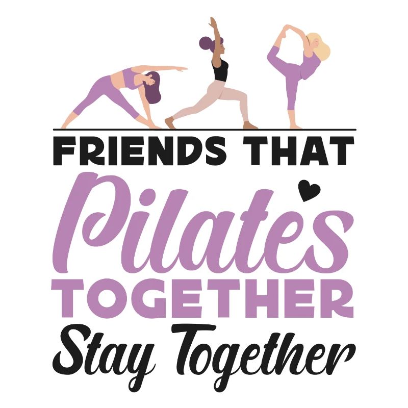 Instructeur de Pilates Professeur Amis