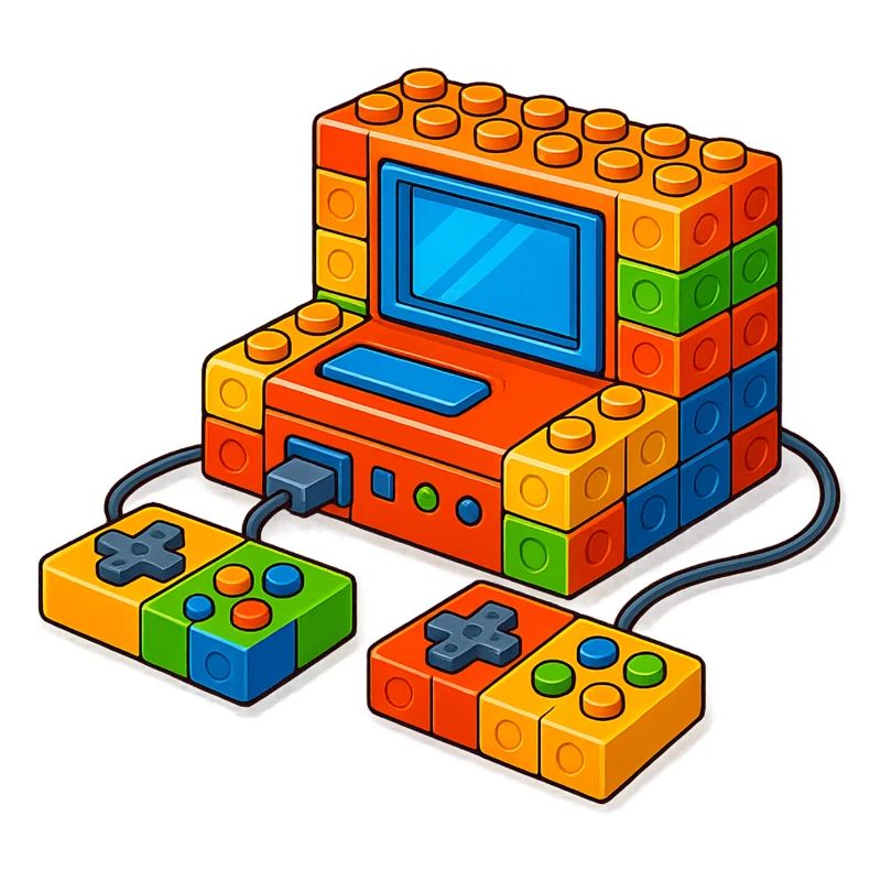 Master Builder Brick Building Block