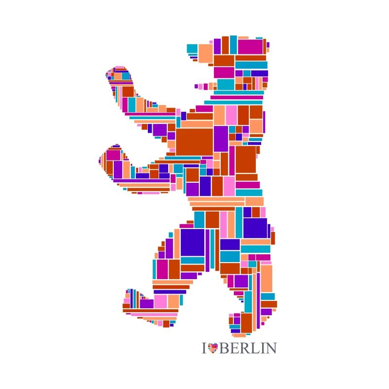 I Love Berlin Shirt - Berlin Bear Design - Berlin