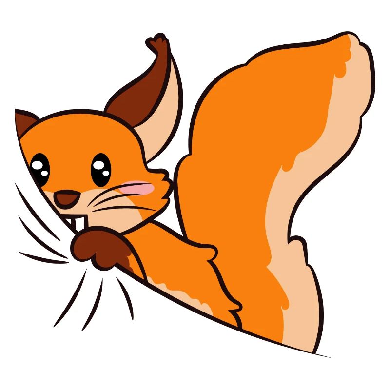Süßes Eichhörnchen Geschenk Squirrel