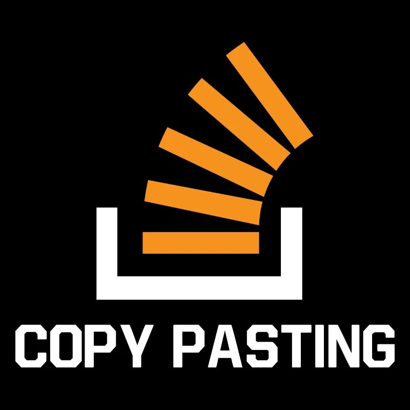 Copy Pasting Programming Coder Software Developer