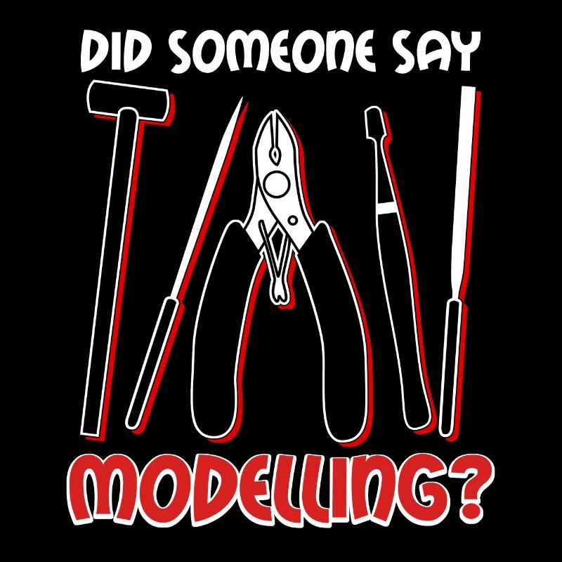 Modellbau Tabletop Witz Modellbauer