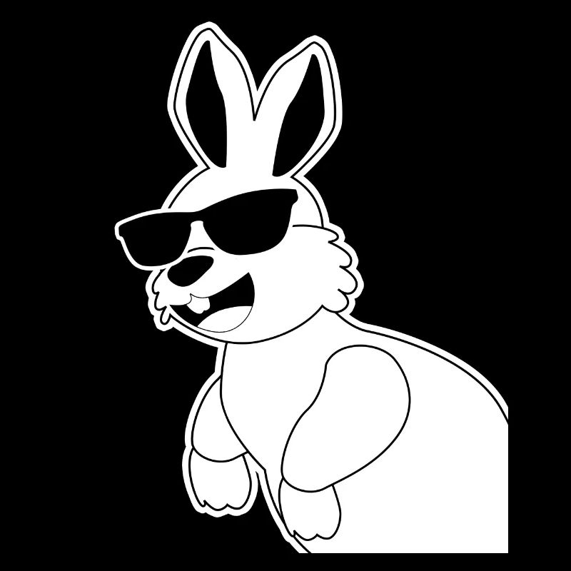 Rabbit with sunglasses Rabbit Rabbit