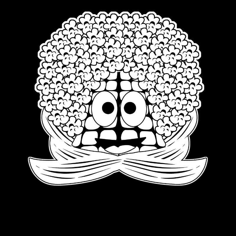 Popcorn drôle de maïs