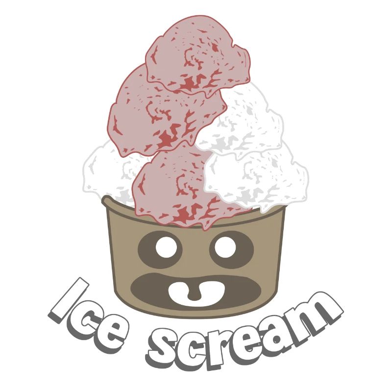 Eis Eiscreme Gespenst Eisbecher