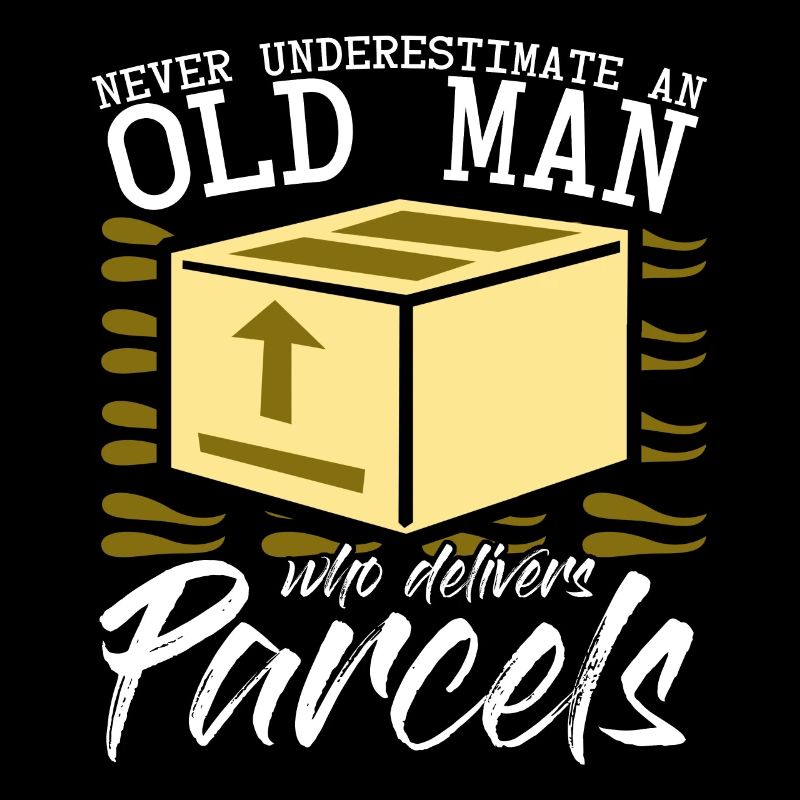 Parcel deliverer, postman, parcel carrier