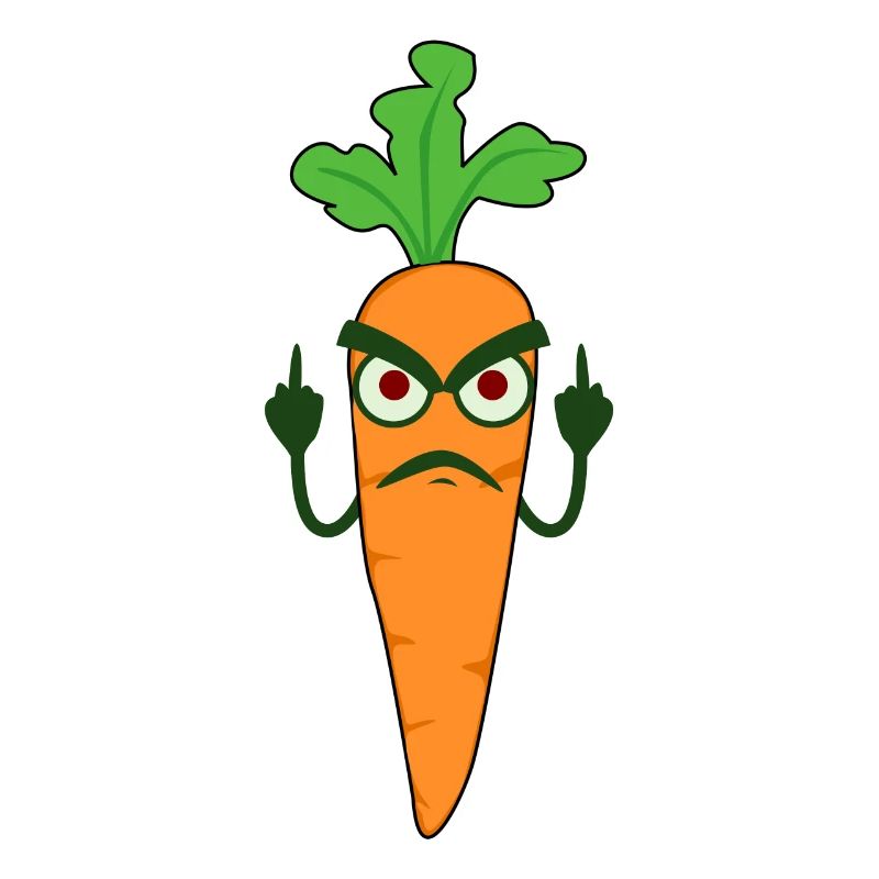 Grumpy Carrot