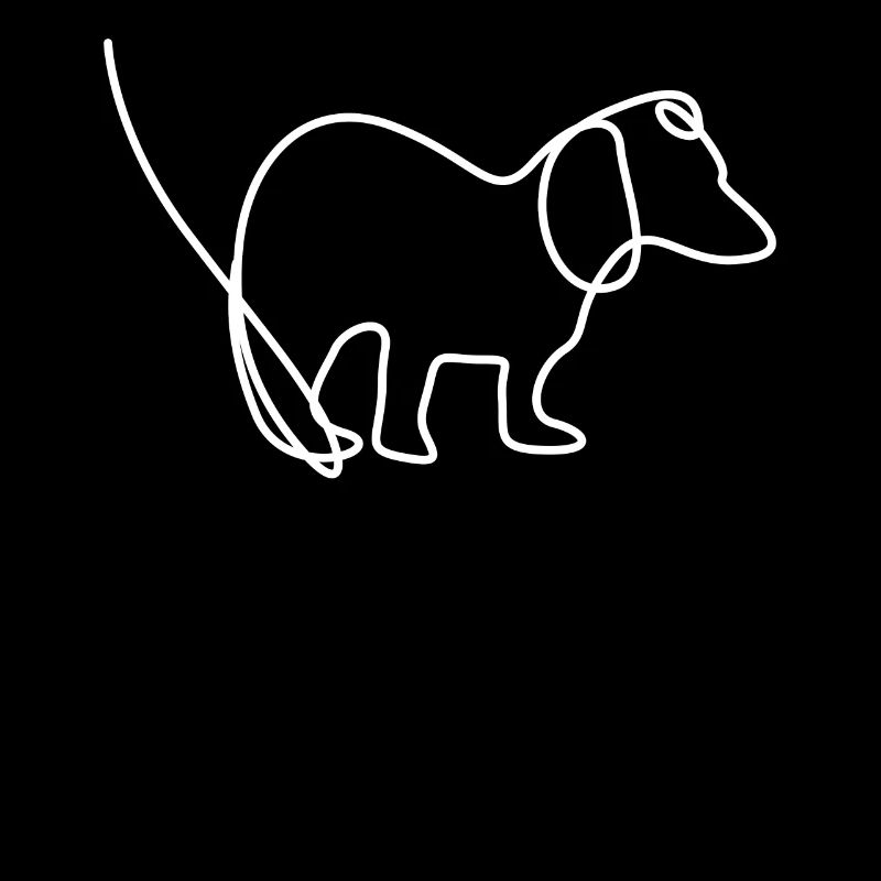 Caca de chien teckel