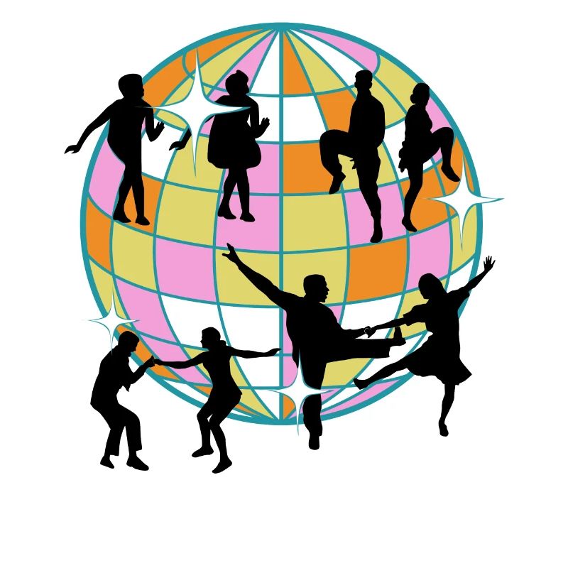 Boogie Woogie Danseur Swing Danse