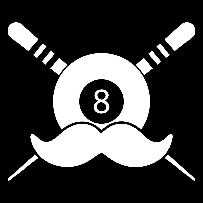 Mustache Dad & Billiard joueur