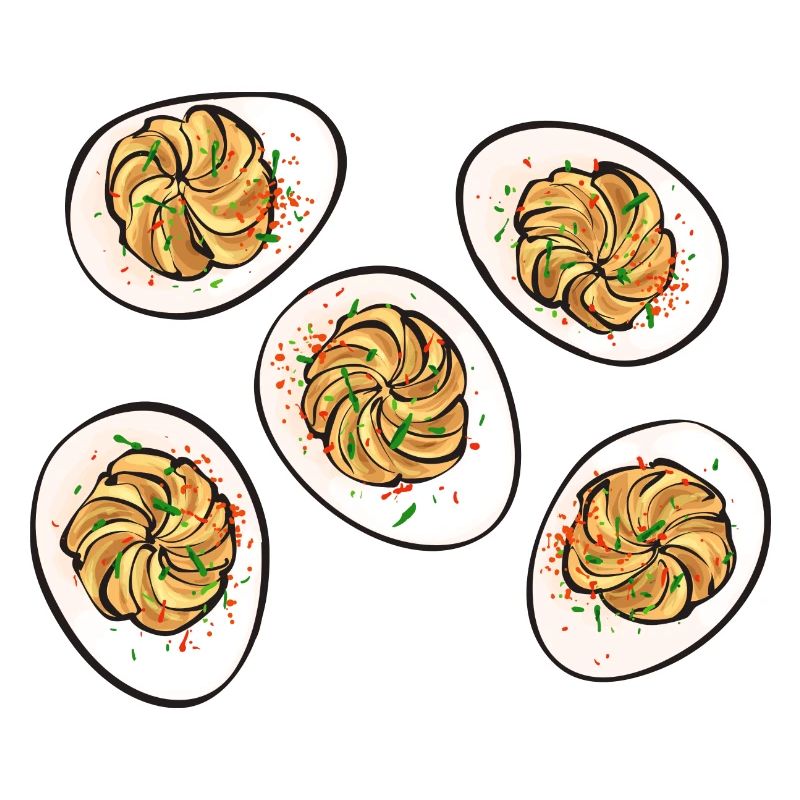 Gefüllte Eier Deviled Eggs