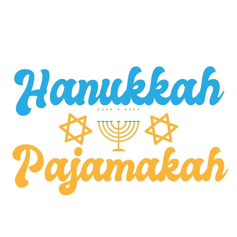 C’est mon pyjama de Hanoukka juif assorti