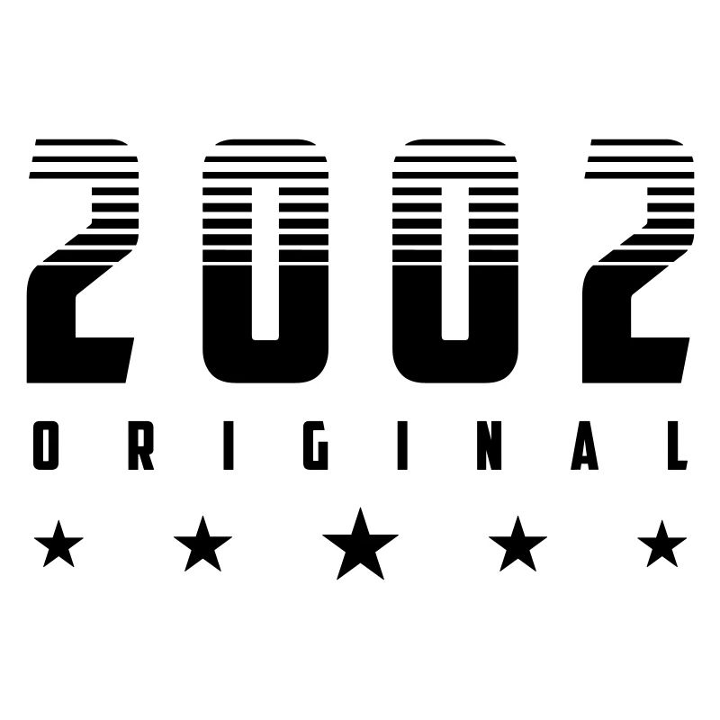 Original 2002 Année de naissance | Couleur modifiable