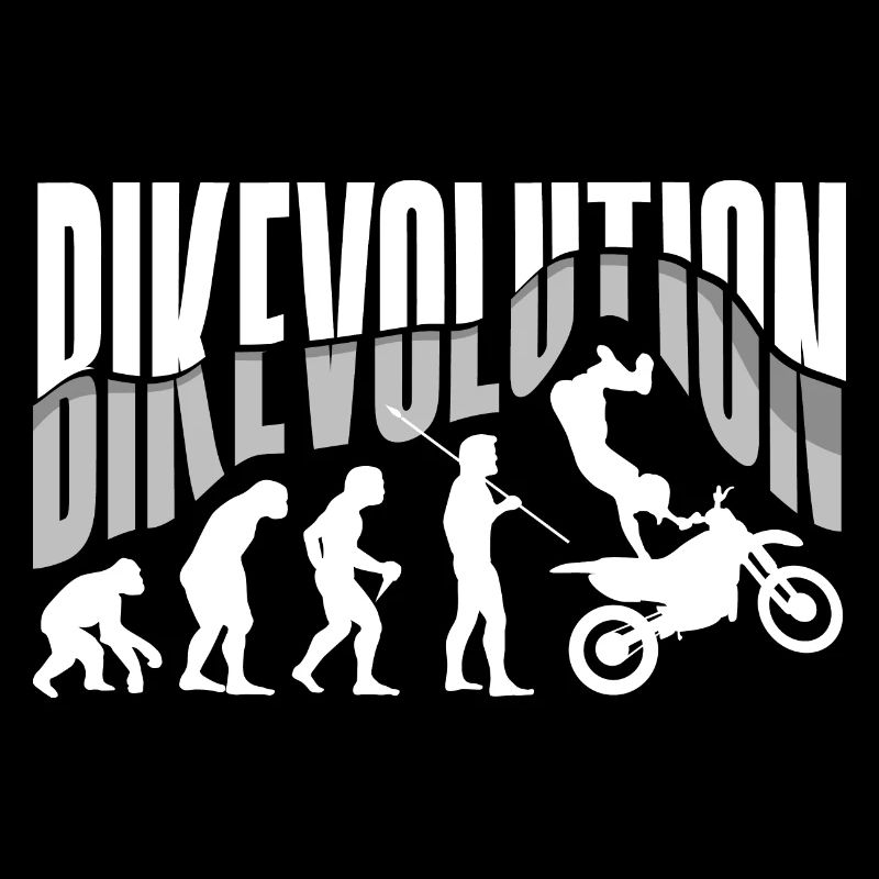 Motorcycle Evolution Vintage Shadow Biker