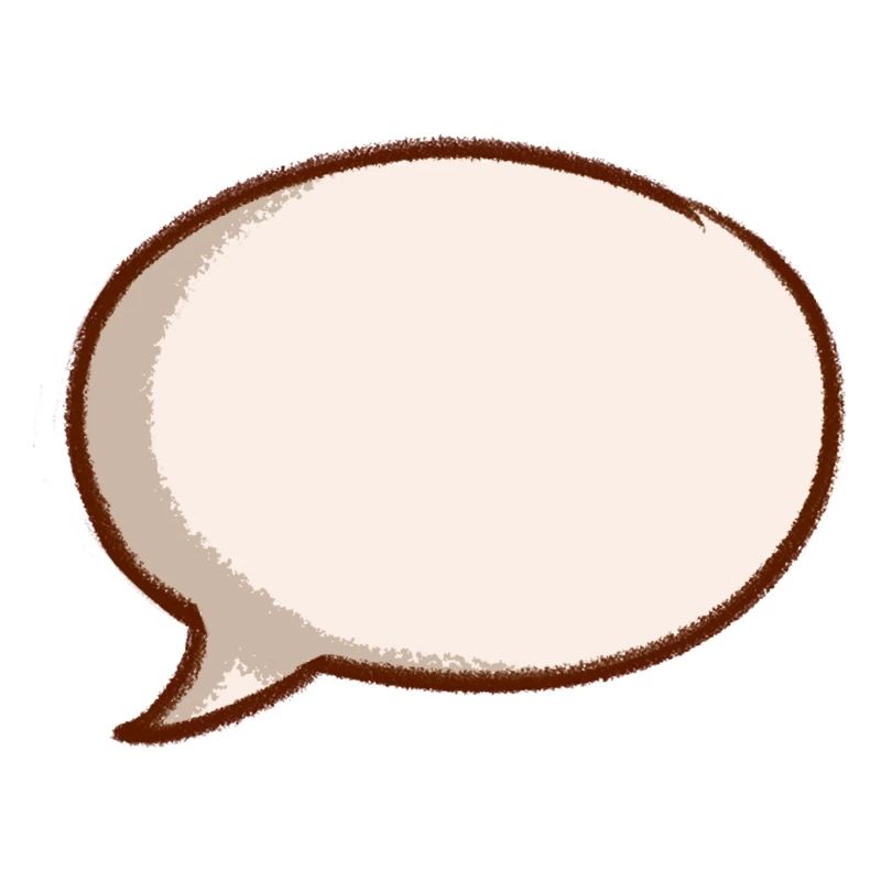 speech bubble bulle saying comment